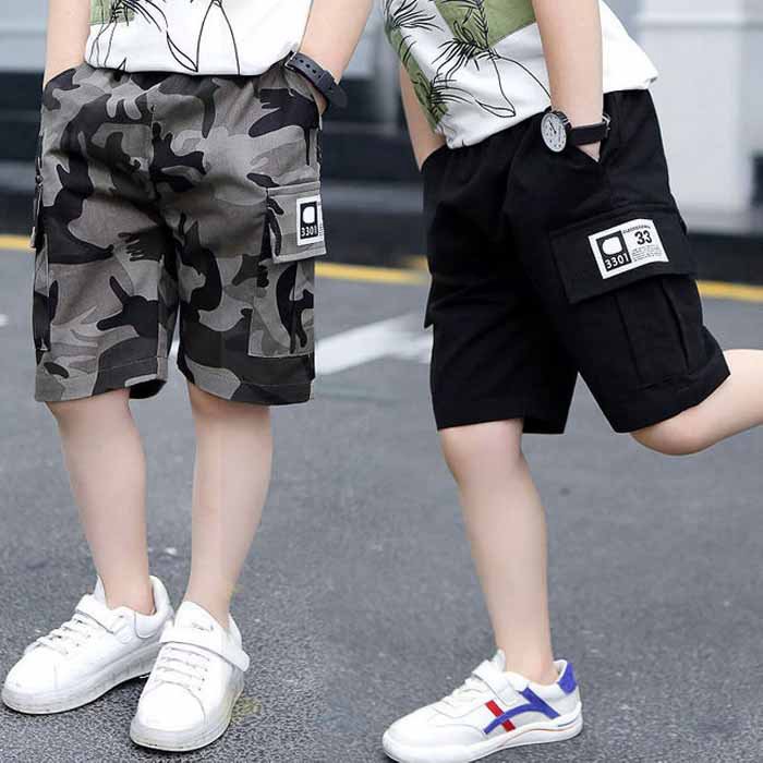 春 夏 新作 男の子 ショートパンツ キッズ ハーフパンツ 七分パンツ 個性 可愛い 洋服 子ども ボトムス こども服 学生 新品登場 普段着 ブラック 迷彩 ファッション 120 130 1 110